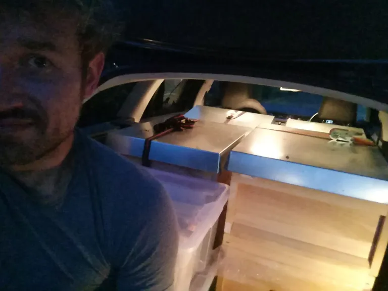 CaminoImker beim nächtlichen Umzug der Ladies