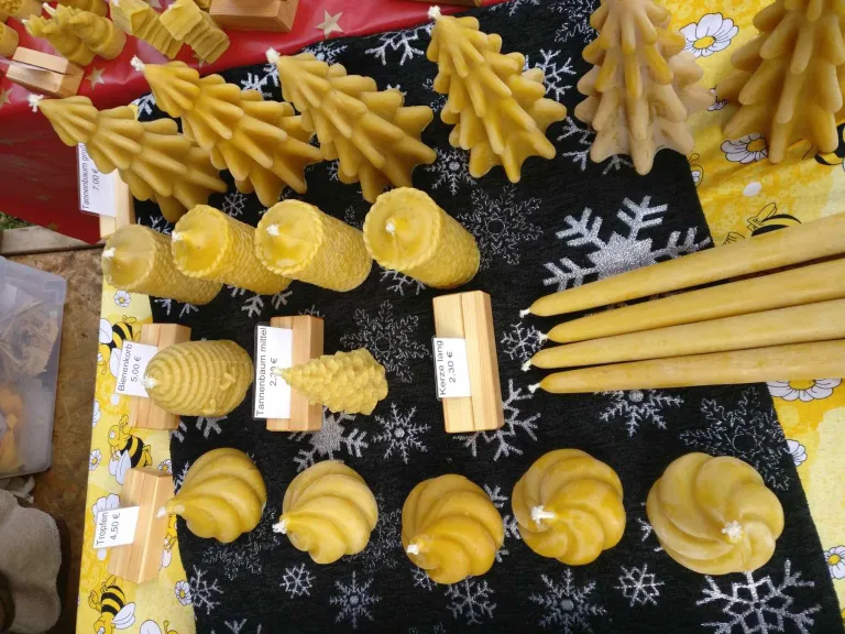 Kerzen Weihnachtsmarkt Methler2019
