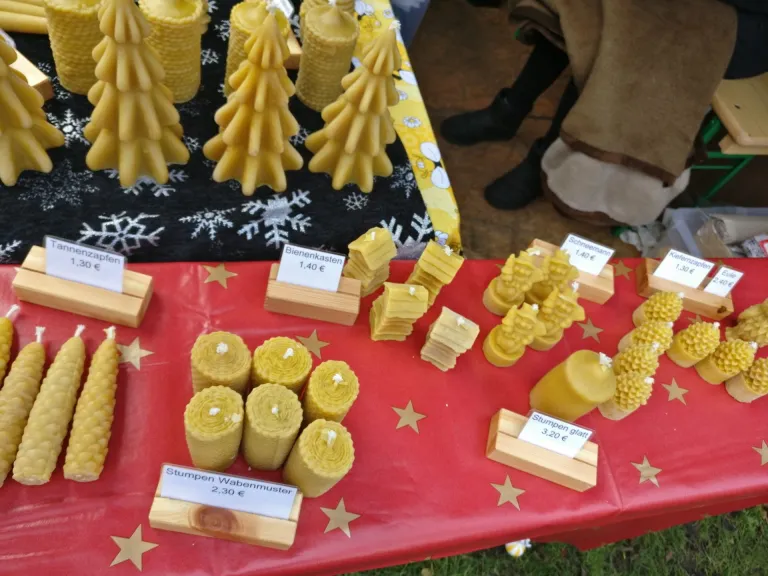 Kerzen Weihnachtsmarkt Methler2019