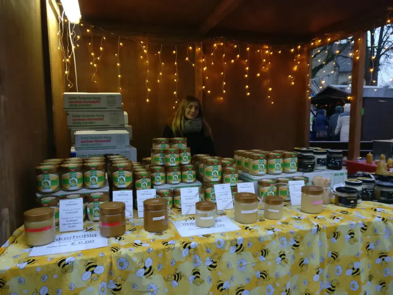 Verkafusstand Imkerei